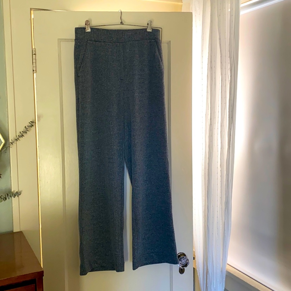 Ann Taylor Loft herringbone trousers